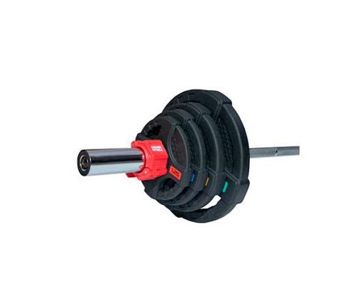 Штанга Original FitTools 53 кг (диски 50 мм с двумя хватами, гриф 180 см)