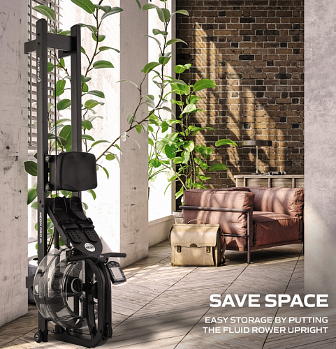 Гребной тренажер Fluid Rower Neon Pro XL