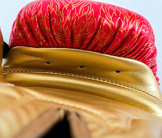 Перчатки для бокса UFC PRO Thai Naga 12 Oz красные фото12