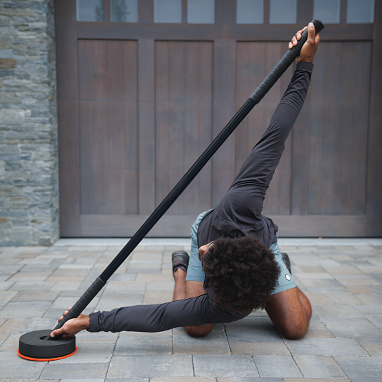 Гимнастическая палка Stick Mobility оранжевая фото5