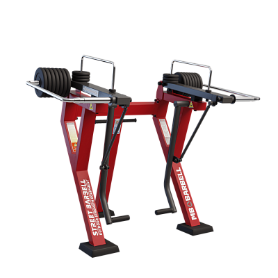 Отведение бедра в положении стоя с изменяемой нагрузкой MB Barbell StreetBarbell MB 7.45E