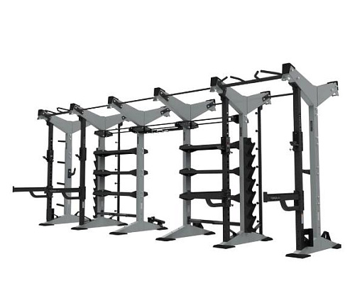 Функциональная стойка 5-модульная Torque X-Create XCF2SC-5M-X1-05 (двусторонняя комплект X1, платинум)