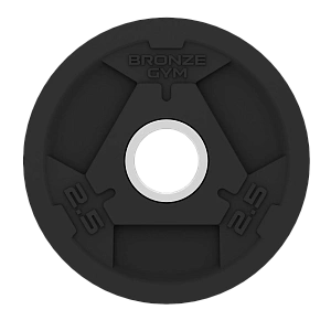 Bronze Gym Диск олимпийский обрезиненный BRONZE GYM 2,5 кг