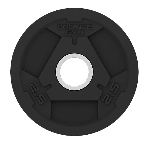 Купить Диск олимпийский обрезиненный BRONZE GYM 2,5 кг в Москве