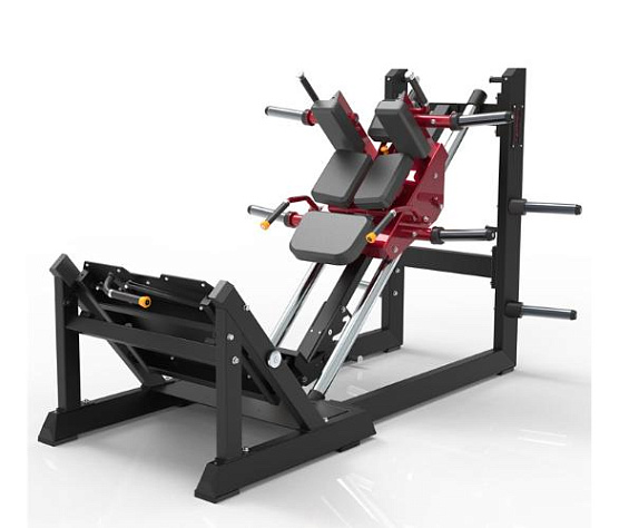 Гакк-машина классическая + угловая с регулируемой платформой Aerofit ECP617 (2 в 1, профессиональный) фото3