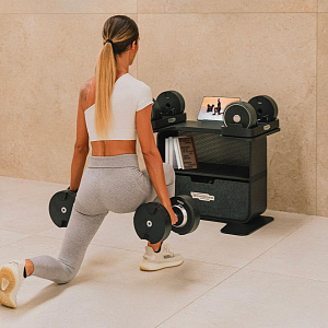 Купить Technogym Регулируемые гантели Technogym Connected Dumbbells+ со стойкой в Москве