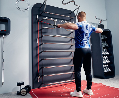 Многофункциональный комплекс с элементами из нержавеющей стали Desire Prime Chrome