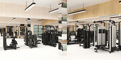 Спортивный зал для академии фигурного катания «Ангелы Плющенко»