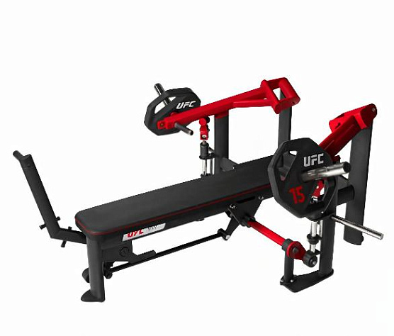 Жим лёжа горизонтальный UFC (свободный вес)
