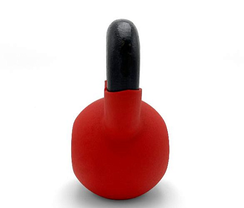 Гиря виниловая Unix Fit 12 кг красная