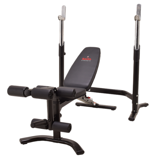 Скамья Smith Fitness Excellence Многофункциональная силовая скамья WB270 со стойками под штангу
