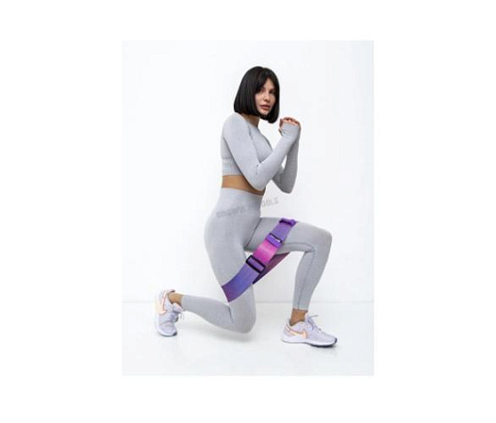 Мини-эспандер регулируемый Original FitTools пурпурный фото5