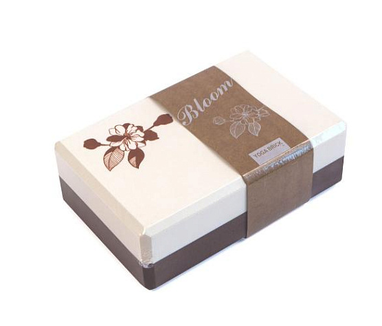 Bloom Блок для йоги 23*15*7,5 см LB7041