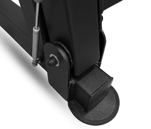 Скамья для жима лёжа с доводчиком, упором и подставкой для ног Bronze Gym PARTNER ML-901