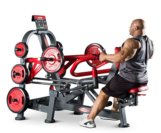 Горизонтальная тяга круговая Panatta FreeWeight Special 1FW204 (Версия Super) фото2