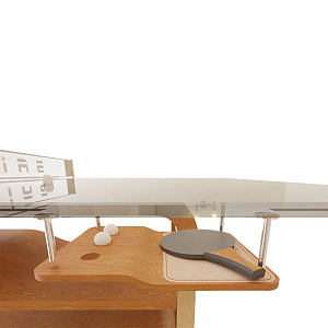 Купить Универсальный теннисный стол с прозрачной поверхностью Desire Air Table в Москве