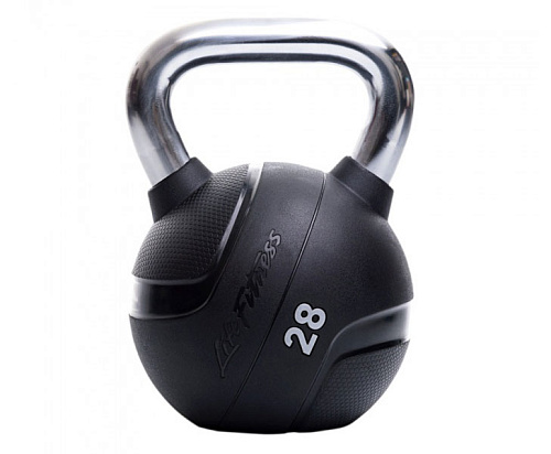 Гиря обрезиненная Life Fitness 28 кг Купить Гиря обрезиненная Life Fitness 28 кг в Москве