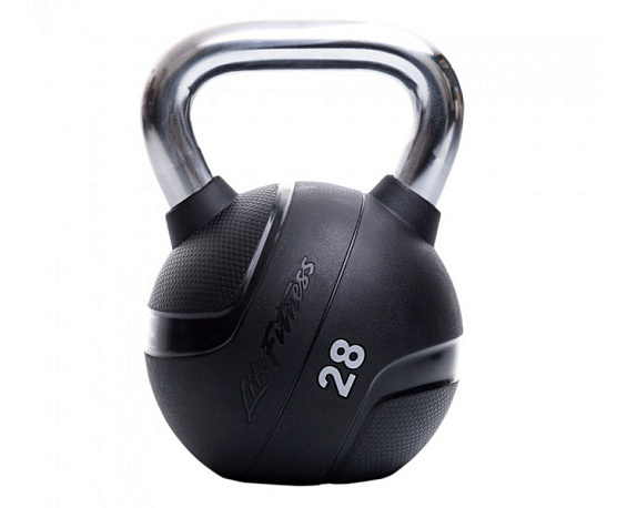 Гиря обрезиненная Life Fitness 28 кг