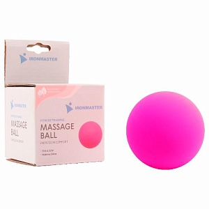 Купить Original FitTools Мяч массажный 6,3 см розовый в Москве