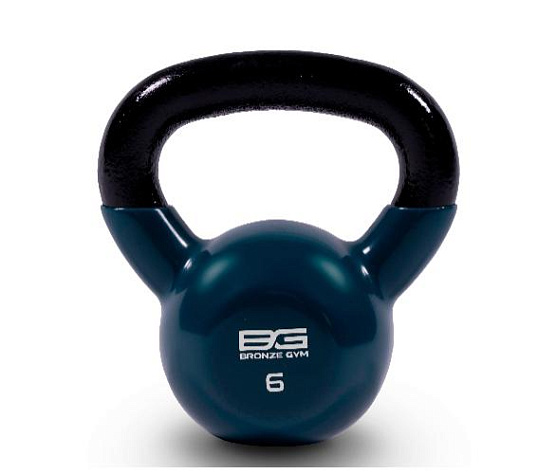 Гиря Bronze Gym Гиря в ПВХ 6 кг BGKBV06