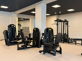 Фитнес-пространство в гостиничном комплексе на Алтае