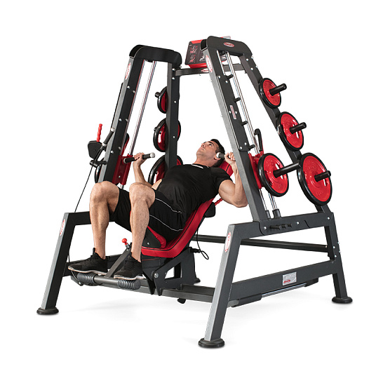 Нагружаемый дисками тренажер Panatta HP 1HP122 фото4