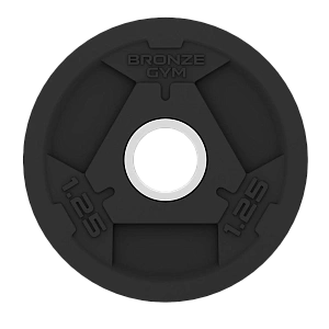 Bronze Gym Диск олимпийский обрезиненный BRONZE GYM 1,25 кг