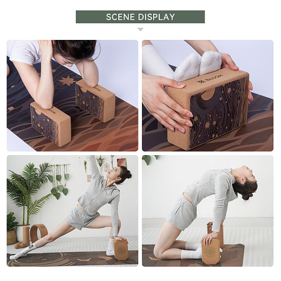 Блок для йоги Bloom LB7123/WO фото3