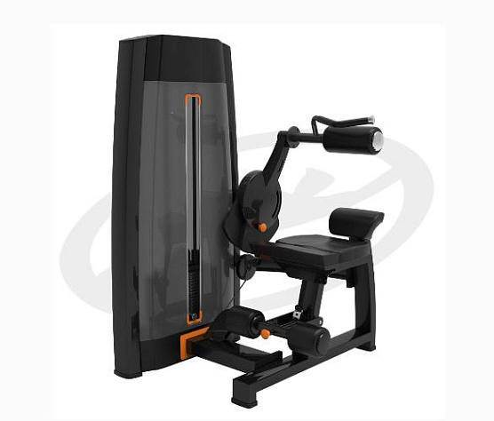 Грузоблочный тренажер на верхнюю часть тела Oxide Fitness F019 пресс-машина (сгибание) 