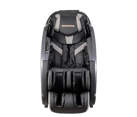 Массажное кресло Ergonova Ergoline 4 Black Grey фото3