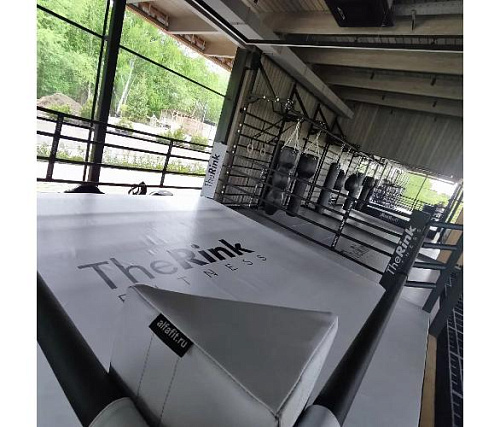 Ринг боксерский Targex на помосте 0,5 м 500х500х50