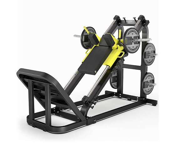 Нагружаемый дисками тренажер Technogym PURE STRENGTH Hack Squat