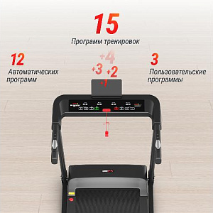 Купить Беговая дорожка Unix Fit Hi-tech S1 Black в Москве