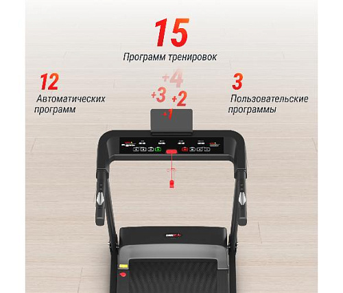 Беговая дорожка Unix Fit Hi-tech S1 Black
