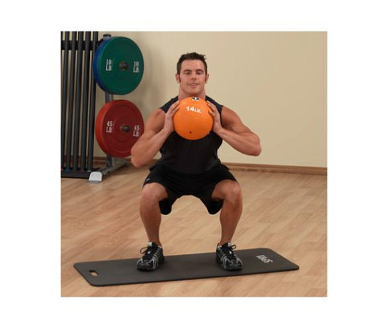 Тренировочный мяч Original FitTools 13,6 кг (30lb) фото1