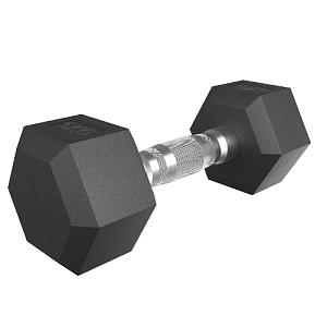 Купить Unix Fit Гантель гексагональная обрезиненная 5 кг / шт. в Москве