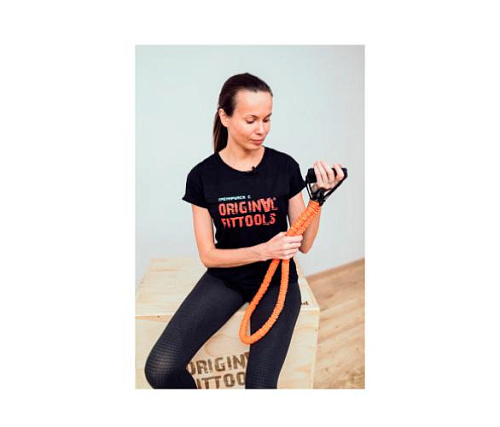 Эспандер в защитном кожухе Original FitTools 120 см LIGHT