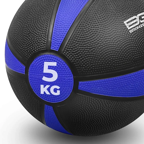 Медбол резиновый Bronze Gym 5 кг