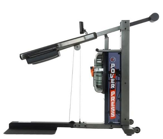 Гребной тренажер First Degree Fitness FluidPowerPRESS™ Grey фото1