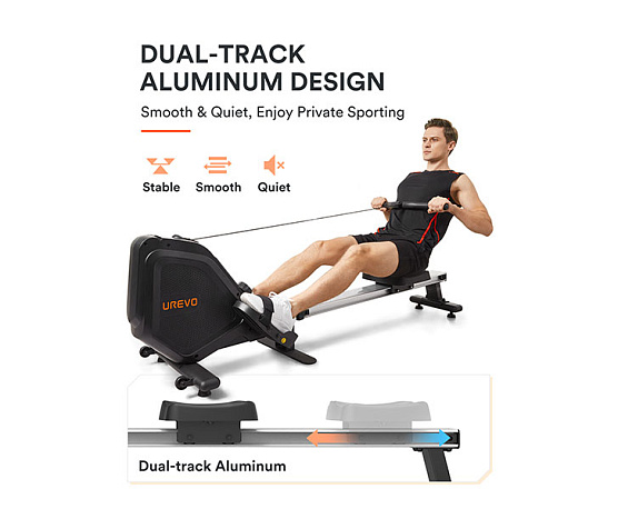 Кардиотренажер Urevo sports UREVO Rower фото12