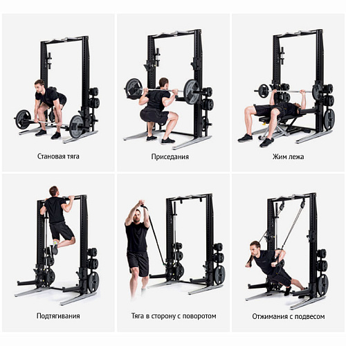 Силовой тренажер Technogym Power Personal Strength Chrome + Functional