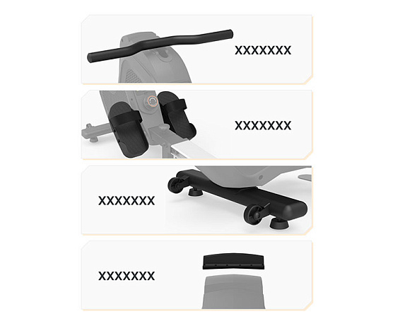 Кардиотренажер Urevo sports UREVO Rower фото11