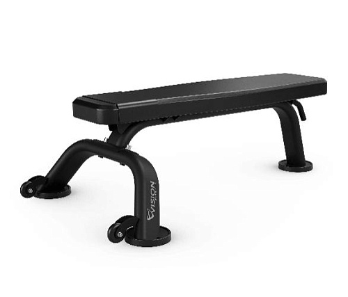 Горизонтальная скамья с колесиками Vision Fitness VST600-FW59