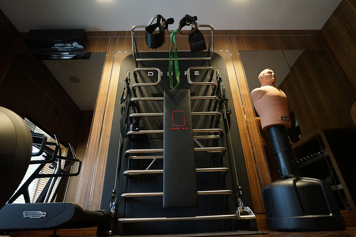 Спортивный зал в коттеджном посёлке «Монтевиль»