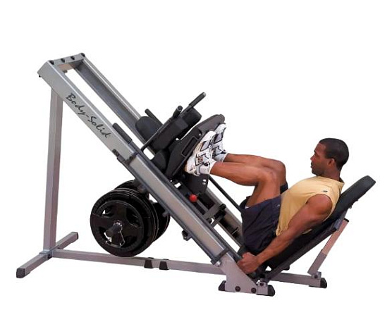 Нагружаемый дисками тренажер Body Solid GLPH1100 ЖИМ НОГАМИ