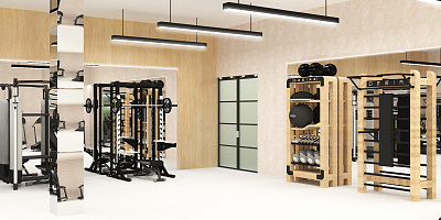 Спортивный зал для академии фигурного катания «Ангелы Плющенко»