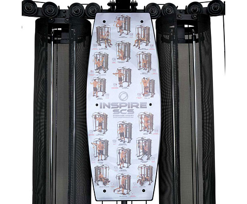 Машина Смита с грузоблоками и турником Inspire SCS