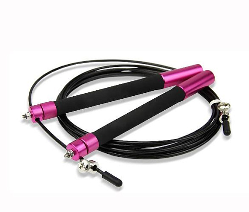 Купить Скакалка скоростная для кроссфита Hasttings Digger HD12A1C алюминиевая с обрезиненной ручкой в Москве