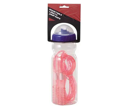 Скакалка с бутылочкой для воды Spirit Fitness