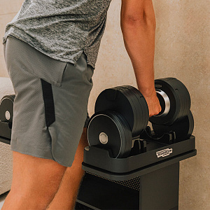 Купить Technogym Регулируемые гантели Technogym Connected Dumbbells+ со стойкой в Москве